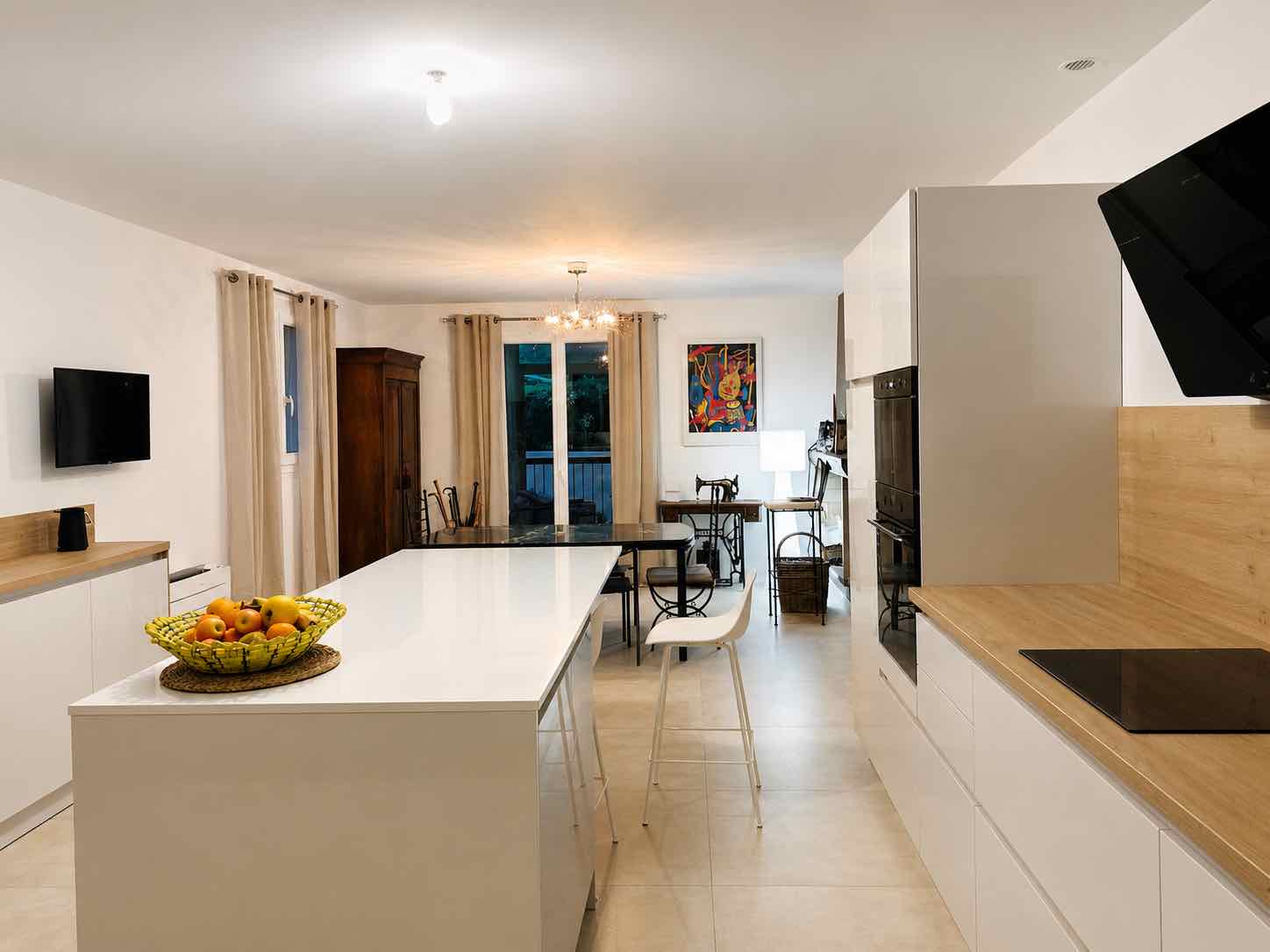 renovation maison individuelle castelnau cuisine