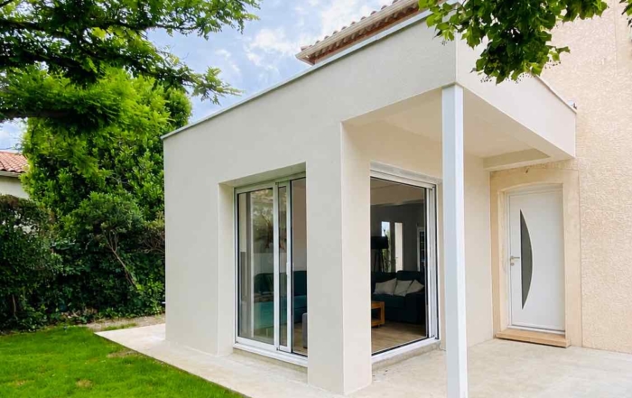castelnau extension renovation architecte existant